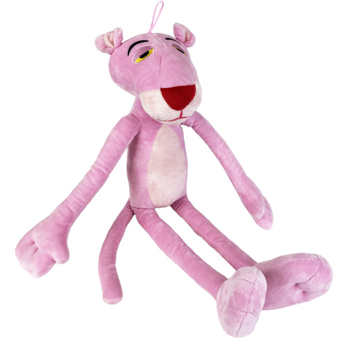 (Mis 3) PANTERA ROSA ( Pink panther ) Peluche 40cm c/laccetto…x6…x108